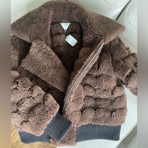 Bottega Veneta Lamb Fur Bomber Jacket the Fall 2020 Collection by